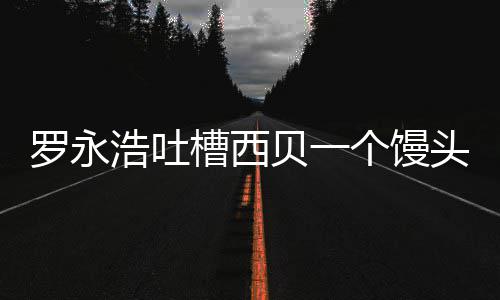 贝一罗永卖了浩吐槽西头卖元 早个馒官方就不